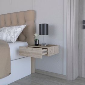 Nightstand Isola, Bedroom, Light Gray