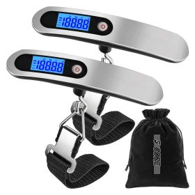 5 Core Luggage Scale Handheld Portable weighing Electronic Digital Hanging Bag Weight Scales Travel 110 LBS 50 KG - 5 Core LSS-005