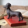 Dachshund Christmas Figurine