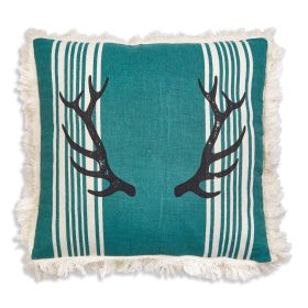 Antler Throw Pillow