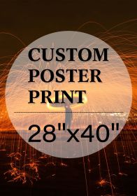 Upload Your Photo Image Custom Personalized Photo to Poster Printing Home Decor Wall Art Prints (inch: 28*40)